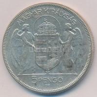 1930. 5P Ag "Horthy jobbra" T:2,2-
Adamo P8