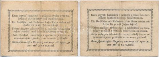 1849. 15kr + 30kr T:III