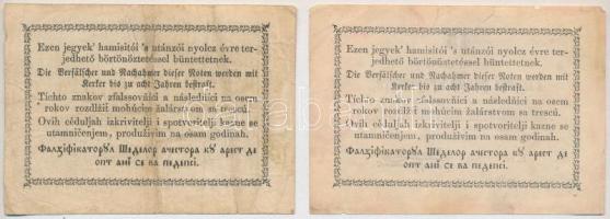 1849. 15kr + 30kr T:III kis szakadások