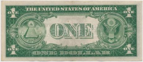 Amerikai Egyesült Államok 1934-1945. (1935A) 1$ "Silver Certificate - kisméretű" sárga pec...