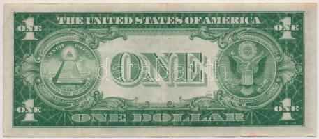 Amerikai Egyesült Államok 1934-1945. (1935A) 1$ "Silver Certificate - kisméretű" sárga pec...