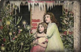 51 db RÉGI üdvözlő képeslap, sok karácsonyi, dombornyomott és litho / 51 pre-1945 greeting art postcards with many Christmas themed, embossed and litho