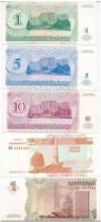 Transznisztria 1994. 1R + 5R + 10R + 2000. 1R + 2007. 1R T:I
Transnistria 1994. 1 Ruble + 5 Ruble +...