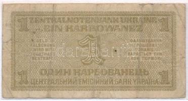 Ukrajna / Német megszállás 1942. 1K T:III-
Ukraine / German occupation 1942. 1 Karbowanez C:VG
Kra...