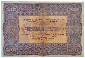 1922. 25.000K "Orell Füssli Zürich" T:III- restaurált  
Hungary 1922. 25.000 Korona "...
