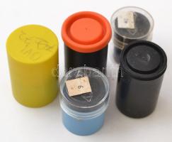 Kisfilm negatívok dobozban, városok, családi események, stb. témákban, 47 db