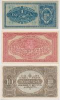 1920. 1K + 2K "2ab" csillagos sorszámmal + 10K T:I,I-