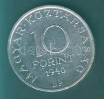 1948. 10Ft Ag "Széchenyi" T:2- ph
