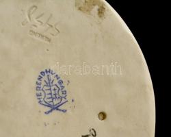 Herendi Kakas Marci, kézzel festett, jelzett, apró lepattanással, m: 14 cm