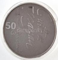 Hollandia 1984. 50G Ag "Orániai Vilmos halálának 400-ik évfordulója" dísztokban, tanúsítvá...