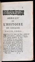 Abrégé de l'histoire de l'église. Tome Troiséme. Lyon, 1695, Jean-Babtiste Barbier, 403+33...