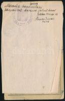 1944 Névre szóló katonai (SAS) behívójegy