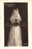 Königin Eleonore von Bulgarien / Eleonore Reuss of Köstritz, Tsaritsa of Bulgaria, second wife of Ferdinand I of Bulgaria, as a Red Cross nurse. Phot. Adele Wien 1915.