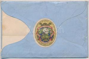 J&E Atkinson London púderes tasak, tartalommal / Chypre sachet powder