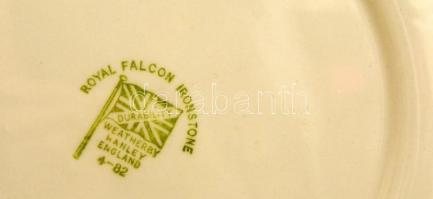 1984 Brit Amatőr Birkózószövetség, angol porcelán emléktányér, matricás, jelzett, kopásokkal, d: 25 ...