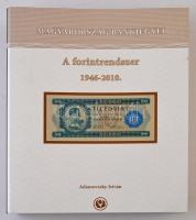 Adamovszky István: Magyarország Bankjegyei 1. - A forintrendszer 1946-2010. Színes bankjegy katalógus, nagyalakú négygyűrűs mappában. Dedikált, újszerű állapotban
