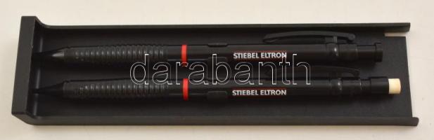 Rotring ceruza és toll, Stiebel Eltron felirattal, eredeti dobozában, jó állapotban