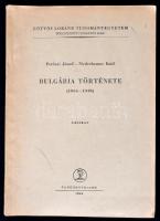 Perényi József-Niederhauser Emil: Bulgária története. (1864-1948.) Kézirat. ELTE Bölcsésztudományi Kar. Bp., 1964, Tankönyvkiadó. Kiadói papírkötés, ceruzás aláhúzásokkal. Megjelent 611 példányban. Beke Margit (1939-) történész, levéltáros névbejegyzésével.