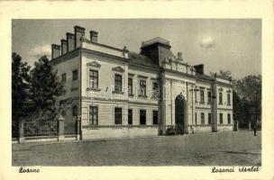 Losonc, Lucenec; laktanya. Kiadja Salamon Károly / Kasárna / military barracks (EK)