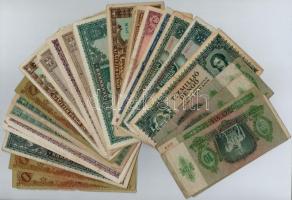 50db-os vegyes magyar pengő bankjegy tétel T:III,III-