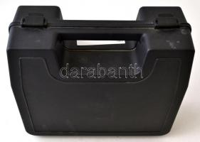 Nikaiyo filmes automata fényképezőgép, vakuval, dianézővel, műanyag táskával, jó állapotban