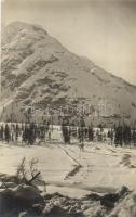 Magyar katona 42 db fotólapja az I. világháborús olasz frontról: havas tájak, hegyek, hegycsúcsok / ...