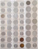 ~272db-os vegyes külföldi fémpénz gyűjtemény, nagyrészt Csehszlovák és Svéd érmék, utóbbi részben tö...