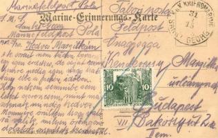 SMS Viribus Unitis az Osztrák-Magyar Haditengerészet Tegetthoff-osztályú csatahajója / WWI Austro-Hu...