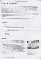 cca 1920 Brown&Williamson cigaretta papírok, eredeti csomagolásban, modern a cégről szóló nyomta...