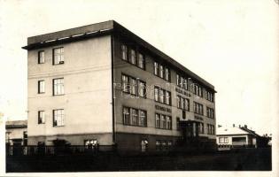 Léva, Levice; Polgári iskola / Jublejná skola / school 1938 Léva visszatért So. Stpl