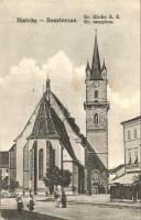 Beszterce, Bistritz, Bistrita; Evangélikus templom / church