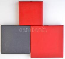 Szabó Iván (1913-1998) DN "Szalvay Mihály 1899-1955" egyoldalas Br plakett, dísztokban ado...