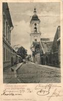 1904 Komárom, Komárnó; Református templom / Calvinist church (fa)