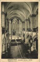 Brassó, Kronstadt, Brasov; Fekete templom belső, oltár / Schwarze Kirche, Altar / church interior, altar (EK)