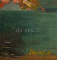 Kaisler jelzéssel: Virágcsendélet. Olaj, vászon, keretben, 35×45 cm