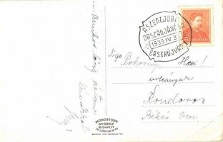 Érsekújvár, Nové Zamky; Nyitra part / Nitra riverbank + "1939 A Szent Jobb országjárása Érsekúj...