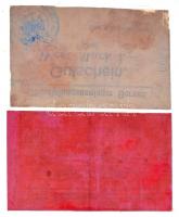 Német Birodalom / Berxen / Tiszti hadifogolytábor ~1914-1918. 1M + 10M mindkettő bélyegzéssel T:II
...