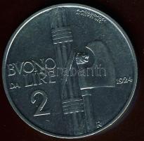 Olaszország 1924R. 2L T:3+