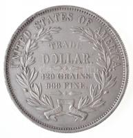 Amerikai Egyesült Államok 1872. 1$ "Trade Dollar" Fe hamisítvány T:2
USA 1872. 1 Dollar &...