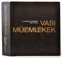 C. Harrach Erzsébet-Kiss Gyula: Vasi műemlékek. Településtörténet, építészettörténet, művelődéstörténet. Szerk.: Rózsa Béla. Szombathely, 1983, Vasi megyei Tanács, (Slyvester János Nyomda-ny.) Kiadói egészvászon-kötés, kiadói papír védőborítóban ajándékozási sorokkal, intézményi bélyegzővel.