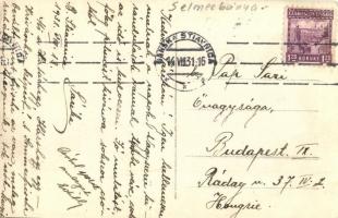 1931 Selmecbánya, Banská Stiavnica; Belianské jazero / Bélabányai tó / lake. photo (EK)