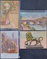 Kb. 212 db régi és modern városképes lap vegyesen; máltai, olasz, brit, amerikai, stb. lapok / Cca. 212 pre-1945 and modern town-view postcards mixed; Maltese, Italian, British, American, etc. cards