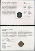 6db-os érmés boríték tétel uralkodói évfordulók alkalmából kiadva, benne belga (2x), spanyol, luxemb...