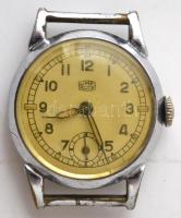 Vegyes bolha tétel, összesen 4 db: nem működő mechanikus óra, nyakkendőtűk, fém medál