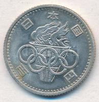 Japán 1964. 100Y Ag 1964 Olimpia T:2 Japan 1964. 100 Yen Ag 1964 Olympics C:XF Krause Y#79