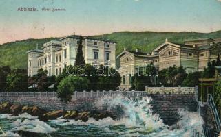 3 db RÉGI képeslap: Boldog Margit, Abbazia, Nagyvárad / 3 pre-1945 postcards: Opatija, Oradea, Marga...