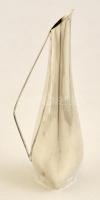 Ezüst (Ag.) art deco stílusú kanna (váza), apró horpadással, jelzett, m: 22,5 cm, nettó:147 g