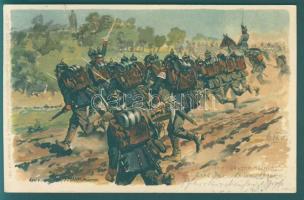 German military pc. WW. I. Litho