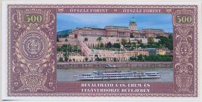 Pápa 2018. "MÉE Pápai csoport / 18. Érem és fegyverbörze" 500Ft alkalmi pénz, "P34-02...