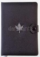 Kanada 1983. 1c-1$ (6xklf) + 1$ Ag "Edmontoni Egyetemi Játékok" díszkiadás műbőr tokban, t...